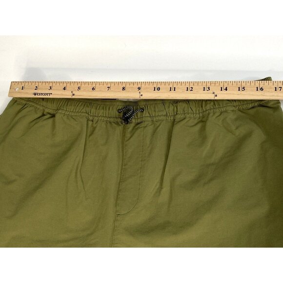 Wellen Lowtide Jogger Tech Pants Men’s XL Olive Green Huckberry Hiking 34x29 - Picture 12 of 16